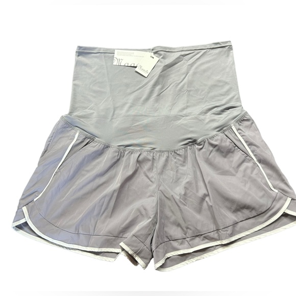 MAACIE womens maternity athleisure lined pregnancy athletic shorts size 2XL NWT - Picture 5 of 5